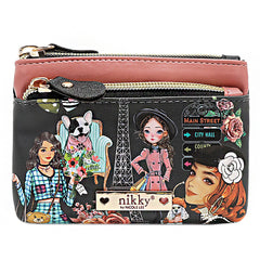 Minibolso con cremallera (monedero)