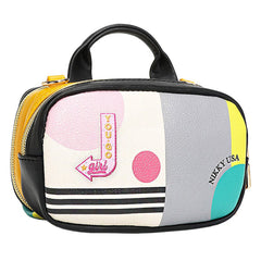 MINI BOSTON DOUBLE ZIP CROSSBODY