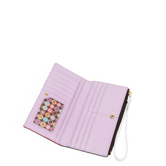 Cartera plegable larga Indy