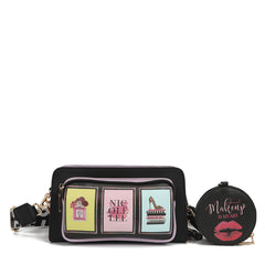 Bolso bandolera de cadena de 2 piezas