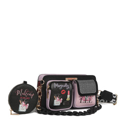 Bolso bandolera de cadena de 2 piezas