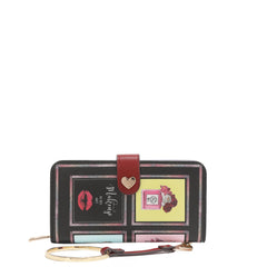 Cartera de muñeca plegable con la firma de Nicole Lee