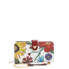 Cartera de muñeca plegable con la firma de Nicole Lee