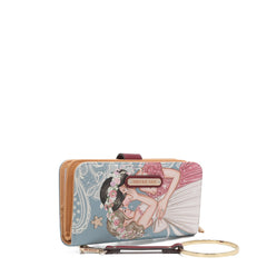 Cartera de muñeca plegable con la firma de Nicole Lee