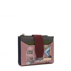 Cartera plegable de 2 piezas