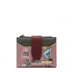 Cartera plegable de 2 piezas