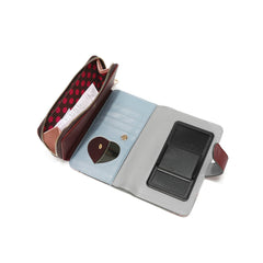 Conjunto de accesorios de 2 piezas (reloj, funda para teléfono, cartera cruzada)