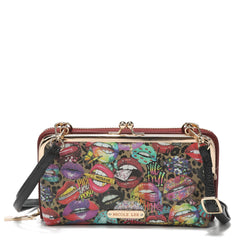 Juego de regalo de 3 piezas (cartera cruzada, tarjetero, reloj)
