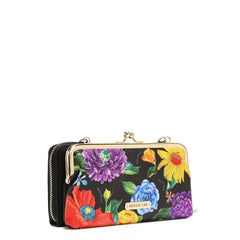 Juego de regalo de 3 piezas (cartera cruzada, tarjetero, reloj)