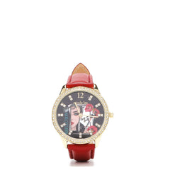 Juego de regalo de 3 piezas (cartera cruzada, tarjetero, reloj)
