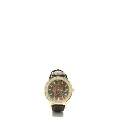 Juego de regalo de 3 piezas (cartera cruzada, tarjetero, reloj)