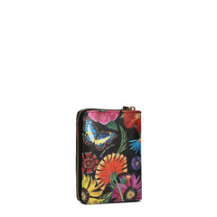 Cartera con cremallera en forma de acordeón Isabel