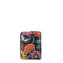 Cartera con cremallera en forma de acordeón Isabel