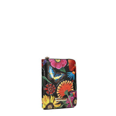 Cartera con cremallera en forma de acordeón Isabel