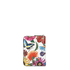 Cartera con cremallera en forma de acordeón Isabel