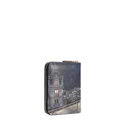Cartera con cremallera en forma de acordeón Isabel