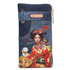 DENIM AMANDA 2 PIECE BIFOLD WALLET
