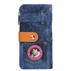 DENIM AMANDA 2 PIECE BIFOLD WALLET