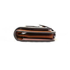 Billetera plegable de dos capas