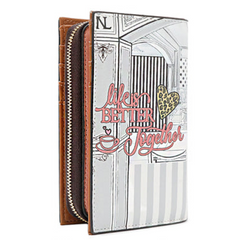 BIFOLD CENTER ZIP WALLET