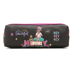 NIKKY BINDED SLIM COSMETIC POUCH