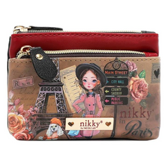 Minibolso con cremallera (monedero)