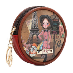 ROUND COINPURSE KEYCHAIN
