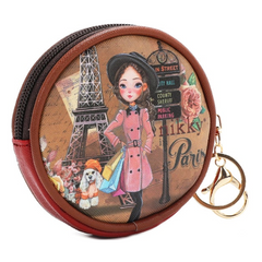 ROUND COINPURSE KEYCHAIN