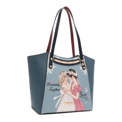 Conjunto de 3 piezas Dreaming Together (bolso, bandolera y billetera)