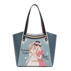 Conjunto de 3 piezas Dreaming Together (bolso, bandolera y billetera)