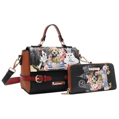 FAMLY YEARBOOK 3 PIECE SET (BACKPACK, CROSSBODY, WALLET)