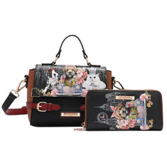 FAMLY YEARBOOK 3 PIECE SET (BACKPACK, CROSSBODY, WALLET)