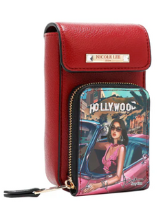 Flap Phone Case Crossbody Hollywood Drive