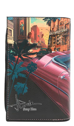 Bifold Center Zip Wallet Hollywood Drive
