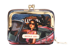 Denim Julia Mini Wallet Hollywood Drive