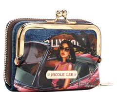 Denim Julia Mini Wallet Hollywood Drive