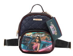 2 Piece Gift Set (Mini Backpack + Card Holder) Hollywood Drive