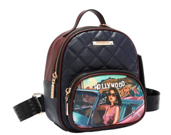 2 Piece Gift Set (Mini Backpack + Card Holder) Hollywood Drive