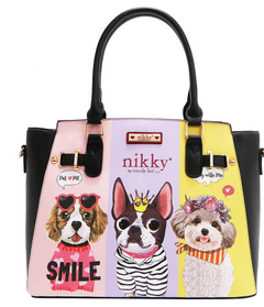 BEST BUDDIES 3 PIECE SET (SATCHEL, CROSSBODY, WALLET)