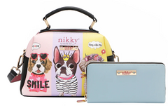 BEST BUDDIES 3 PIECE SET (SATCHEL, CROSSBODY, WALLET)