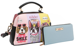 BEST BUDDIES 3 PIECE SET (SATCHEL, CROSSBODY, WALLET)