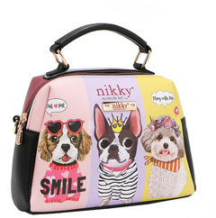 BEST BUDDIES 3 PIECE SET (SATCHEL, CROSSBODY, WALLET)