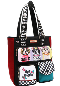 Best Buddies Multi-Pocket Tote Bags