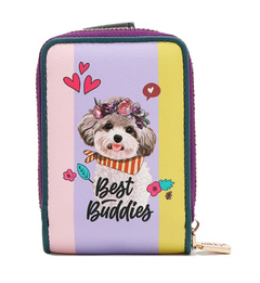 Nikky Compact Bifold Wallet Best Buddies