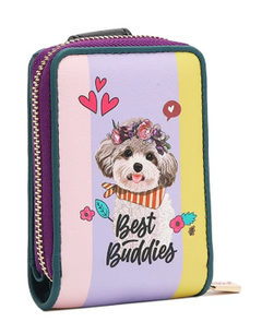 Nikky Compact Bifold Wallet Best Buddies