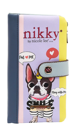 Bifold Zipper Wallet Nikky Best Buddies