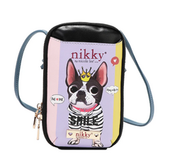 Nikky Zip Around Phone/Wallet Crossbody Bag Best Buddies