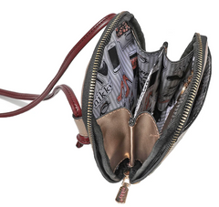 Nikky Zip Around Phone/Wallet Crossbody Bag Best Buddies