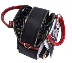 Nylon Convertible Handbag/Backpack Urban Coffee Dream