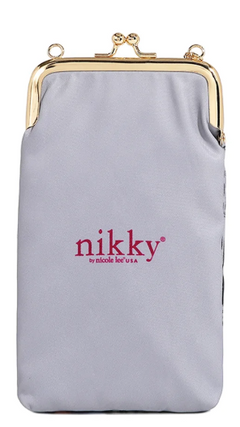 Nikky Kisslock Phone and Sunglass Purse Urban Coffee Dream